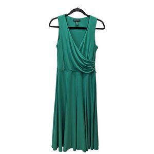 Lauren Ralph Lauren Wrap Front Jersey Dress